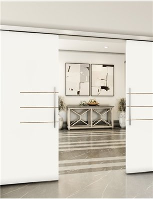 Holzschiebetür Slim-Line - Design-Linien  Model 3010