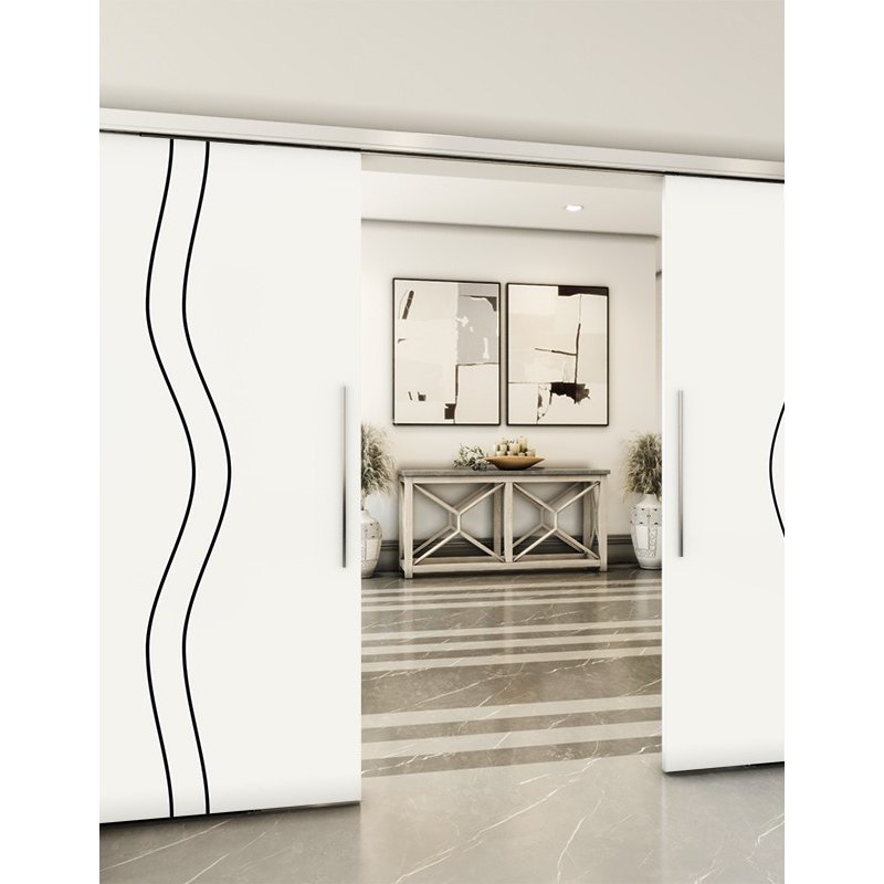 Holzschiebetür Slim-Line - Design-Linien Model 3065 Holzschiebetür Slim-Line - Design-Linien Model 3065
