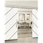 Holzschiebetür Slim-Line - Design-Linien Model 3073 Holzschiebetür Slim-Line - Design-Linien Model 3073