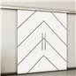 Holzschiebetür Slim-Line - Design-Linien Model 3073 Holzschiebetür Slim-Line - Design-Linien Model 3073