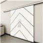 Holzschiebetür Slim-Line - Design-Linien Model 3076 Holzschiebetür Slim-Line - Design-Linien Model 3076
