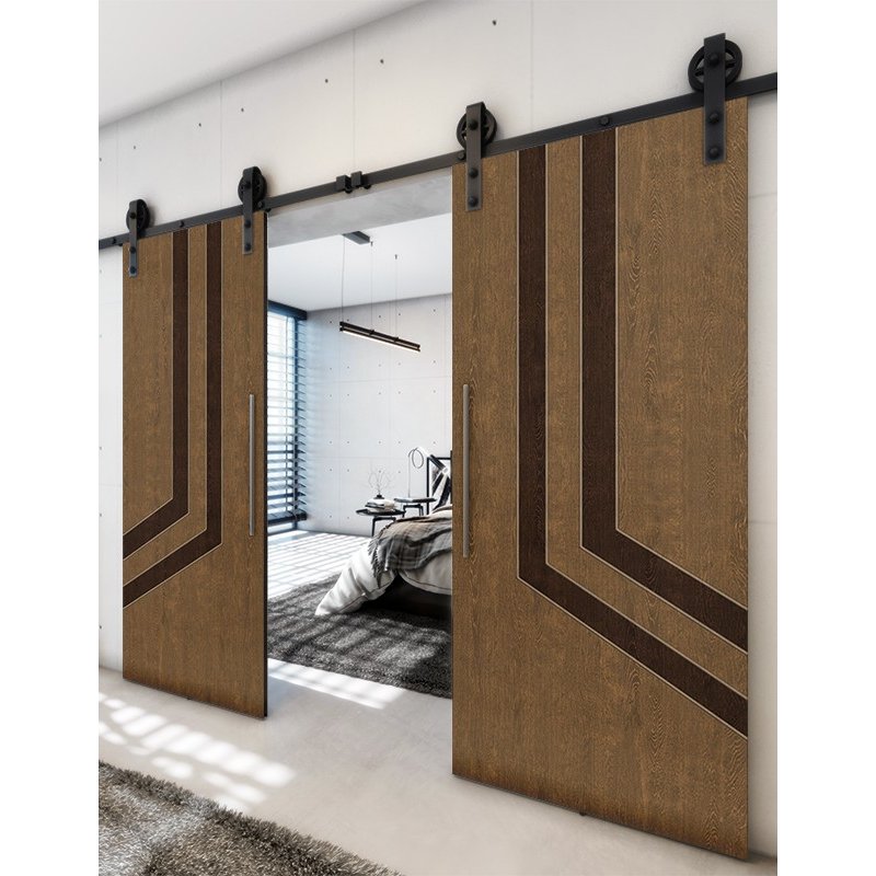 Holzschiebetür Barn-Line - Holz-Mix Model 4073 Holzschiebetür Barn-Line - Holz-Mix Model 4073