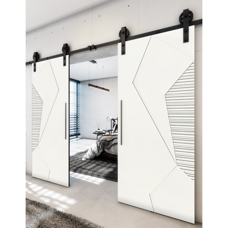 Holzschiebetür Barn-Line - Weiss Model 4033 Holzschiebetür Barn-Line - Weiss Model 4033