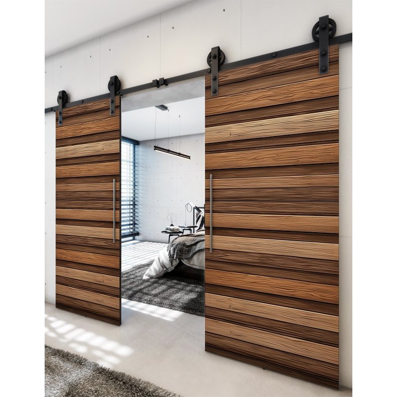 Holzschiebetür Barn-Line - Holzkunst Model 4033 Holzschiebetür Barn-Line - Holzkunst Model 4033