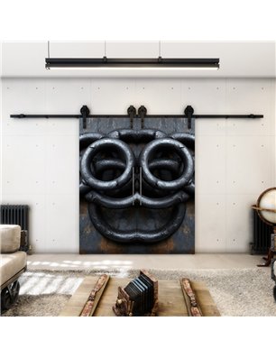 Holzschiebetür Barn-Line - Industrie  Model 4033-2