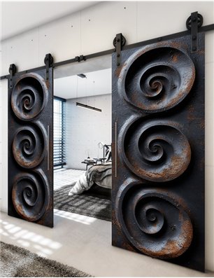 Holzschiebetür Barn-Line - Industrie  Model 4036