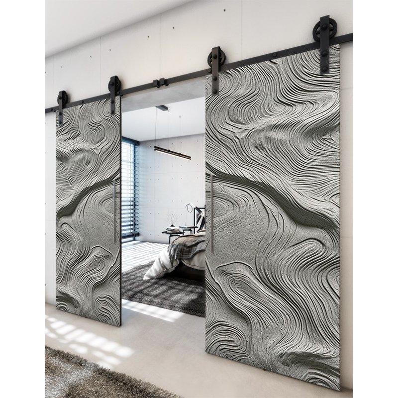 Holzschiebetür Barn-Line - Beton und Stein Model 4047 Holzschiebetür Barn-Line - Beton und Stein Model 4047