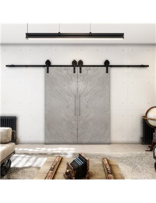 Holzschiebetür Barn-Line - Beton und Stein  Model 4054-2