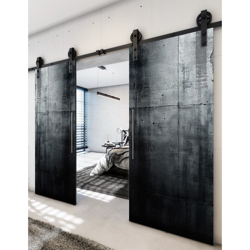 Holzschiebetür Barn-Line - Beton und Stein Model 4055 Holzschiebetür Barn-Line - Beton und Stein Model 4055