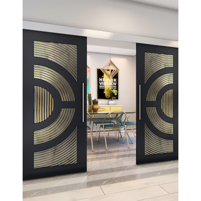 Holzschiebetür Eco-Line - Holz-Mix Model 4051 Holzschiebetür Eco-Line - Holz-Mix Model 4051