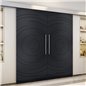 Holzschiebetür Eco-Line - Schwarz Model 4046 Holzschiebetür Eco-Line - Schwarz Model 4046