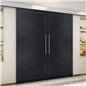 Holzschiebetür Eco-Line - Schwarz Model 4051 Holzschiebetür Eco-Line - Schwarz Model 4051