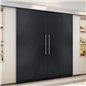 Holzschiebetür Eco-Line - Schwarz Model 4060 Holzschiebetür Eco-Line - Schwarz Model 4060