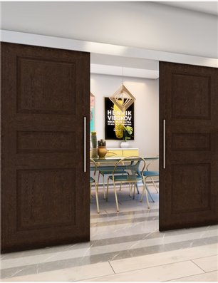 Holzschiebetür Eco-Line - Wenge  Model 4021