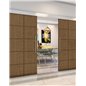 Holzschiebetür Eco-Line - Nussbaum Model 4029 Holzschiebetür Eco-Line - Nussbaum Model 4029