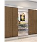 Holzschiebetür Eco-Line - Nussbaum Model 4030 Holzschiebetür Eco-Line - Nussbaum Model 4030
