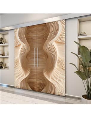 Holzschiebetür Eco-Line - Holzkunst  Model 4003-2