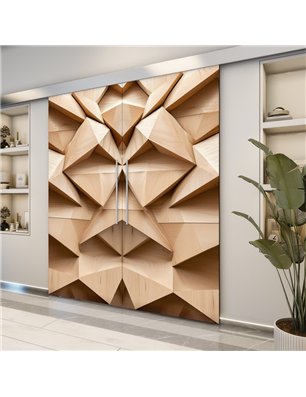 Holzschiebetür Eco-Line - Holzkunst  Model 4015-2