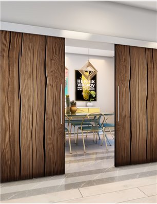 Holzschiebetür Eco-Line - Holzkunst  Model 4036