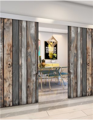 Holzschiebetür Eco-Line - Holzkunst  Model 4044