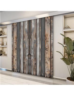 Holzschiebetür Eco-Line - Holzkunst  Model 4044-2