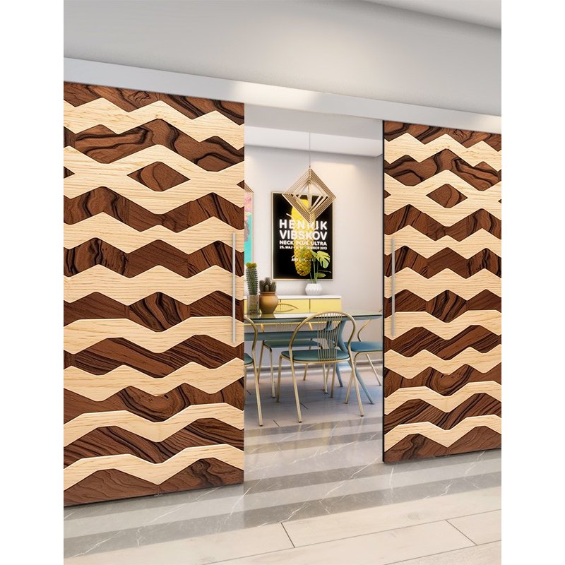 Holzschiebetür Eco-Line - Holzkunst Model 4050 Holzschiebetür Eco-Line - Holzkunst Model 4050