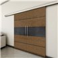 Holzschiebetür Slim-Line - Holz-Mix  Model 4031