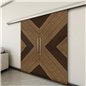 Holzschiebetür Slim-Line - Holz-Mix  Model 4038