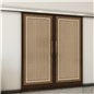 Holzschiebetür Slim-Line - Holz-Mix Model 4041 Holzschiebetür Slim-Line - Holz-Mix Model 4041