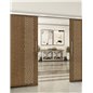 Holzschiebetür Slim-Line - Holz-Mix Model 4070 Holzschiebetür Slim-Line - Holz-Mix Model 4070