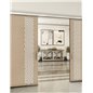 Holzschiebetür Slim-Line - Eiche und Weiss Model 4070 Holzschiebetür Slim-Line - Eiche und Weiss Model 4070
