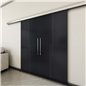 Holzschiebetür Slim-Line - Schwarz Model 4040 Holzschiebetür Slim-Line - Schwarz Model 4040