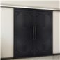 Holzschiebetür Slim-Line - Schwarz Model 4048 Holzschiebetür Slim-Line - Schwarz Model 4048