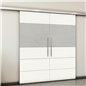 Holzschiebetür Slim-Line - Weiss Model 4020 Holzschiebetür Slim-Line - Weiss Model 4020
