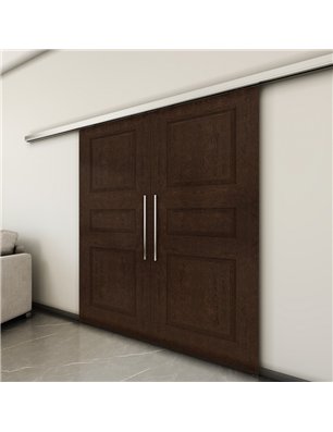 Holzschiebetür Slim-Line - Wenge  Model 4021-3