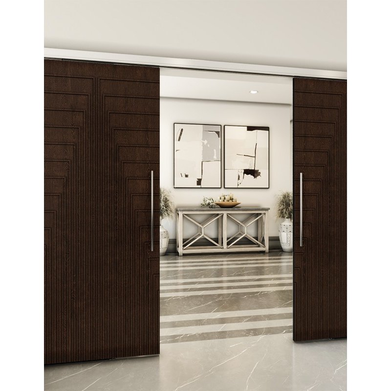 Holzschiebetür Slim-Line - Wenge Model 4053 Holzschiebetür Slim-Line - Wenge Model 4053