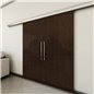 Holzschiebetür Slim-Line - Wenge Model 4057 Holzschiebetür Slim-Line - Wenge Model 4057