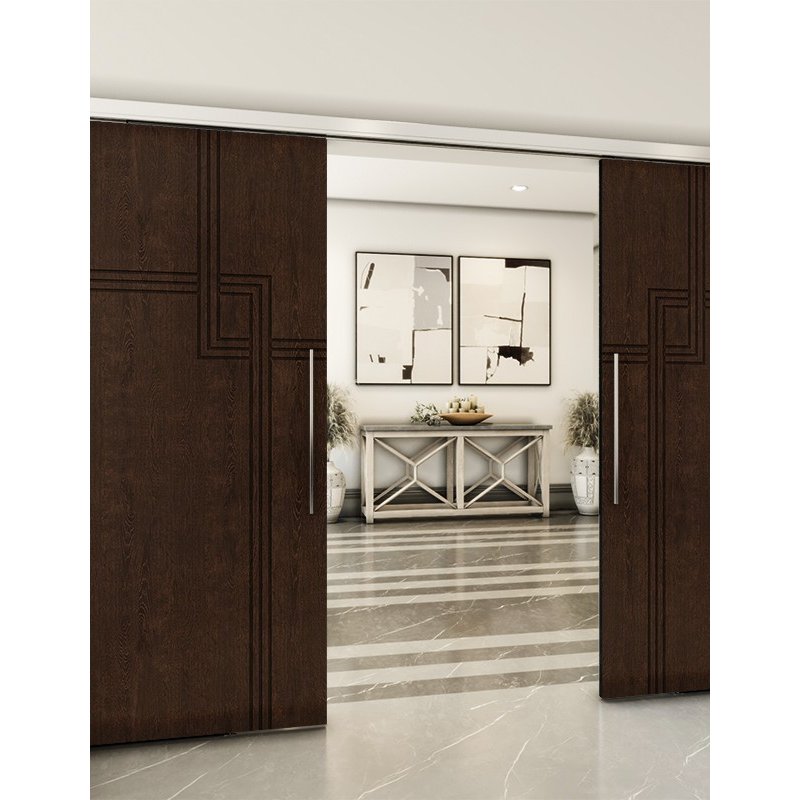 Holzschiebetür Slim-Line - Wenge Model 4059 Holzschiebetür Slim-Line - Wenge Model 4059