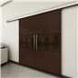 Holzschiebetür Slim-Line - Wenge Model 4063 Holzschiebetür Slim-Line - Wenge Model 4063