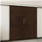 Holzschiebetür Slim-Line - Wenge Model 4068 Holzschiebetür Slim-Line - Wenge Model 4068