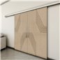 Holzschiebetür Slim-Line - Eiche Model 4060 Holzschiebetür Slim-Line - Eiche Model 4060