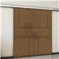 Holzschiebetür Slim-Line - Nussbaum Model 4027 Holzschiebetür Slim-Line - Nussbaum Model 4027
