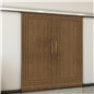 Holzschiebetür Slim-Line - Nussbaum Model 4041 Holzschiebetür Slim-Line - Nussbaum Model 4041