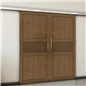 Holzschiebetür Slim-Line - Nussbaum Model 4042 Holzschiebetür Slim-Line - Nussbaum Model 4042