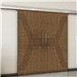 Holzschiebetür Slim-Line - Nussbaum Model 4079 Holzschiebetür Slim-Line - Nussbaum Model 4079
