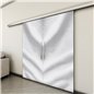 Holzschiebetür Slim-Line - Weiss 3D Model 4025 Holzschiebetür Slim-Line - Weiss 3D Model 4025