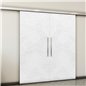 Holzschiebetür Slim-Line - Weiss 3D Model 4033 Holzschiebetür Slim-Line - Weiss 3D Model 4033