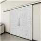 Holzschiebetür Slim-Line - Weiss 3D Model 4035 Holzschiebetür Slim-Line - Weiss 3D Model 4035