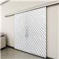 Holzschiebetür Slim-Line - Weiss 3D Model 4037 Holzschiebetür Slim-Line - Weiss 3D Model 4037