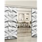 Holzschiebetür Slim-Line - Weiss 3D Model 4038 Holzschiebetür Slim-Line - Weiss 3D Model 4038